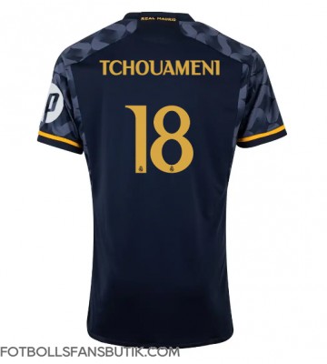 Real Madrid Aurelien Tchouameni #18 Replika Bortatröja 2023-24 Kortärmad